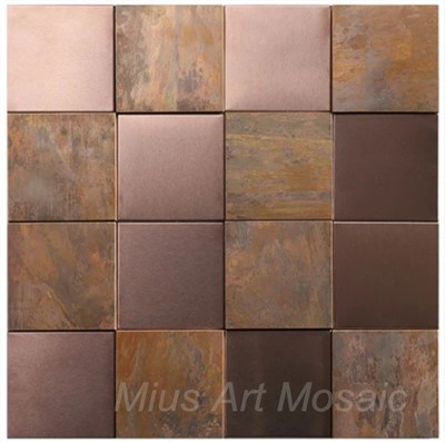 Copper Glass Tiles