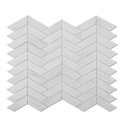 White Stained Glass Tile