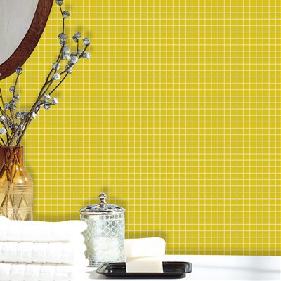 Yellow Kitchen Backsplash Tiles